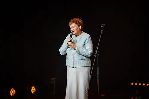 Ирина Калягина, министр культуры Самарской области объявляет о решении проведения фестиваля «Музыкальное сердце театра» в Самарской области в 2024 году