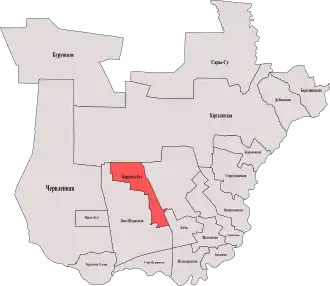 Каршыга-Аульское сельское поселение на карте