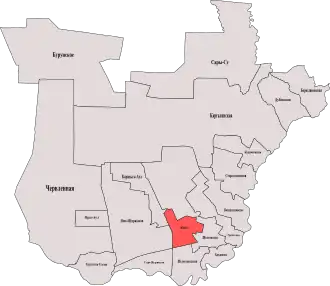 Кобинское сельское поселение на карте