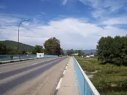 Мост "Корейский" через реку Кавалеровку.