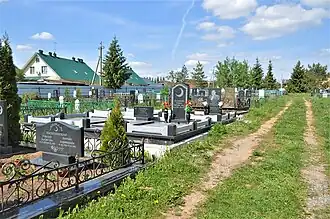 Мусульманский участок Константиновского кладбища