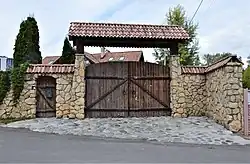 Въездные ворота домовладения: ул. Жасминная, 21