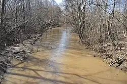 Река Нокса у посёлка Царицыно