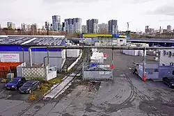 Железнодорожная ветка, идущая от станции Ометьево к заводу ЖБИ-3 и Казанскому ДСК