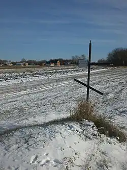 Фёдор Панин (ум. 1925 г.) с супругой похоронены рядом с бывшей церковью.