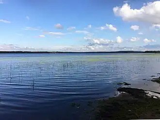 Вид с северо-западного берега