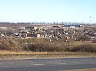 Вид на Каменную Яругу с трассы M03