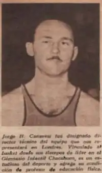 Хорхе Канавеси в 1948 году