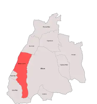 Ново-Атагинское сельское поселение на карте