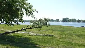 Река Волга у села Каршевитое (2009 год)