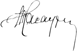 Изображение автографа
