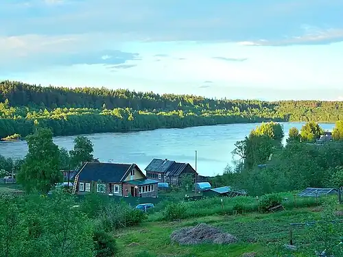 Вид на реку Свирь