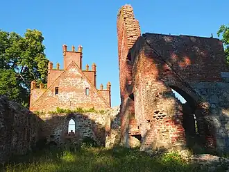 Руины кирхи Санкт-Лоренц