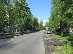 Ковалевская улица со стороны Рябовского шоссе