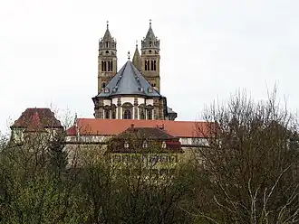 Западный фасад монастыря