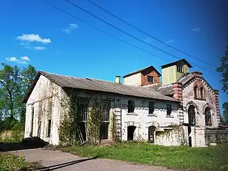 Главный производственный корпус винокуренного завода, начало XX века