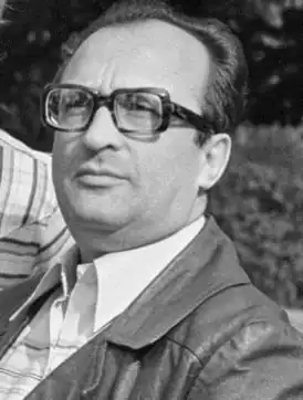 Константин Бромберг на съёмках фильма «Приключения Электроника» в 1979 году