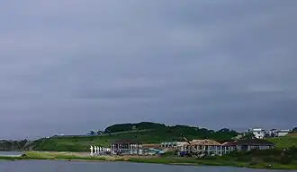 Городской пляж «Золотари», проданный под коттеджи