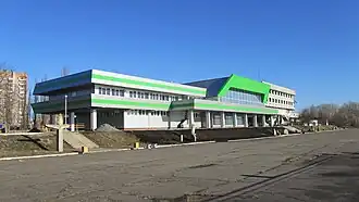 Современный вид здания вокзала