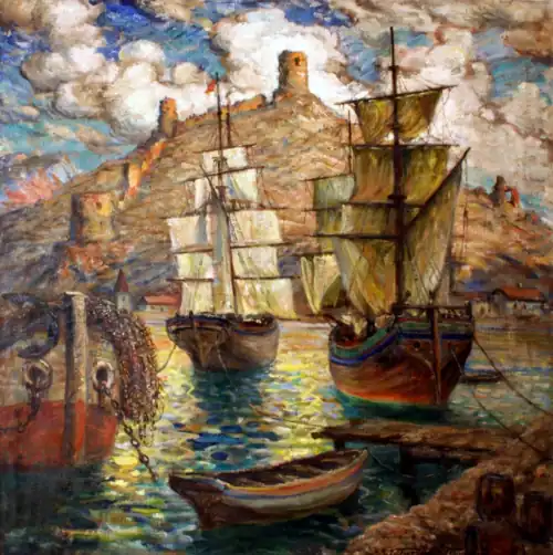 Сушка парусов