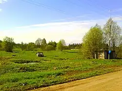 Крытая остановка в д.Андрюшино