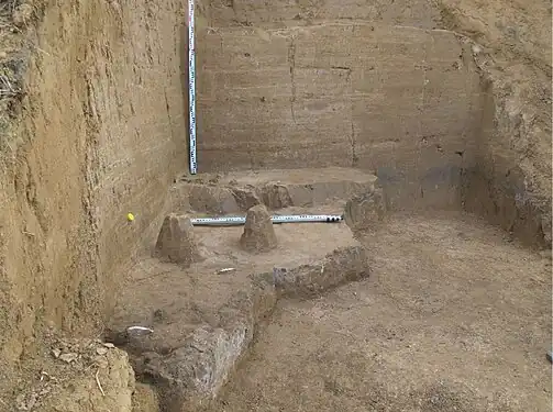 Культурный слой стоянки