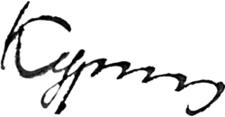 Изображение автографа