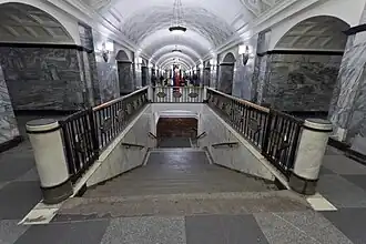 Переход на Кольцевую линию