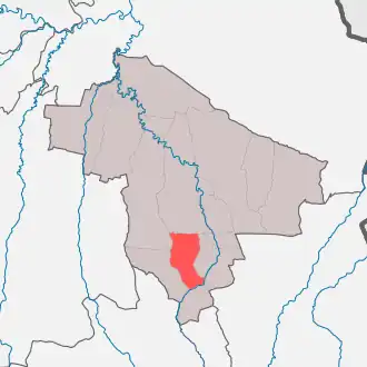 Хиди-Хуторское сельское поселение на карте