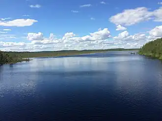 Вид по течению