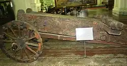 Лафет XVII века