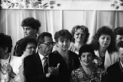 Леонид Францевич Чирица на выпускном вечере в 1988 году