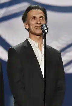 На церемонии «Золотая маска» 2017 г.