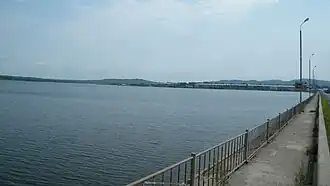 Лучегорское водохранилище на реке Контровод