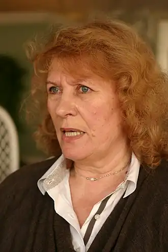 Людмила Сараскина в ходе поездки группы русских писателей на Сицилию, ноябрь 2012