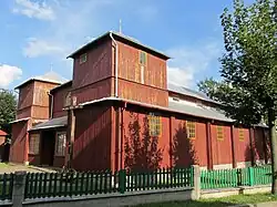 Старый костёл Непорочного Зачати Пресвятой Девы Марии (у дома улица Максима Горькова, дом 142, корпус 7)