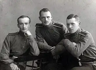 Юнкера ускоренных курсов.