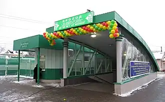 Переход под ж/д путями в январе 2008 года