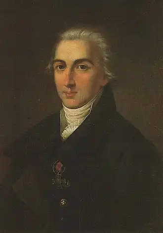 Портрет В. Ф. Малиновского (1879)работы П. И. Пороховникова