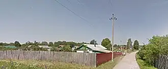 Малые липки, спуск на улицу центральную