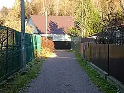 Вид от улицы Дюма