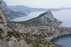 Вид со скалы Космос