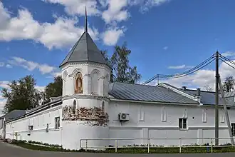 Сохранившийся фрагмент ограды