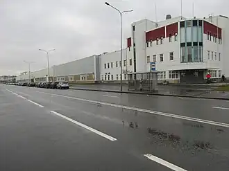 Дом 5. Производственный корпус бывшего мебельного предприятия «Ленраумамебель»