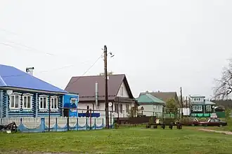 Центральная улица в Меляево