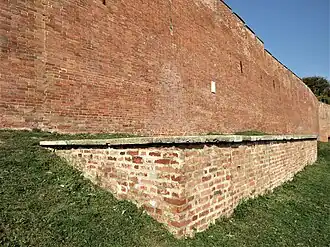 Фундамент Борисоглебской башни