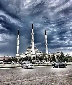 Главная мечеть в с. Гехи