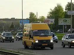 Микроавтобус Нижегородец-222702 (Ford Transit) в посёлке ГЭС