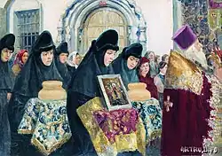 Крестный ход. 1916.