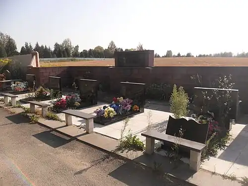 Могилы погибших в давке на Немиге.